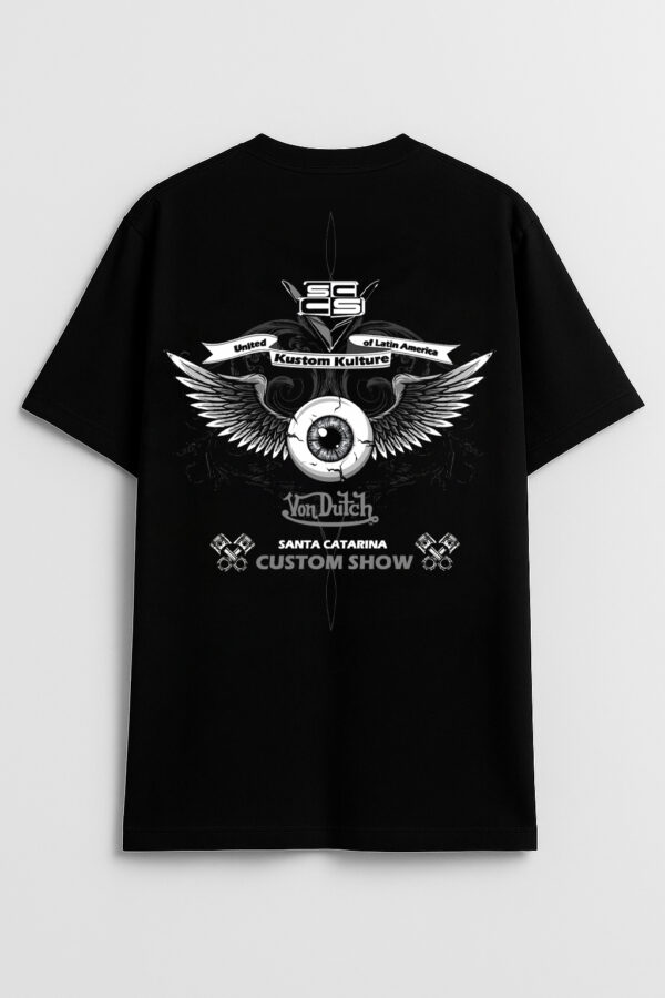 Camiseta Preta Von Dutch Custom Show - Image 3
